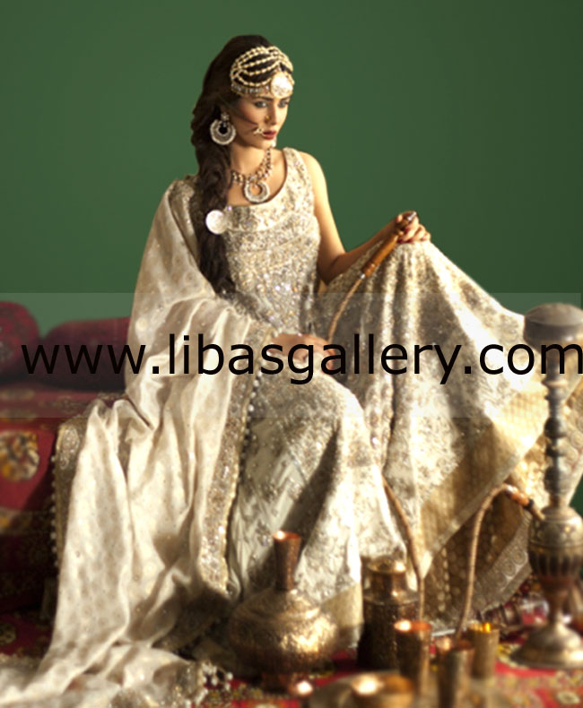 Off White Cheville Bridal Wear