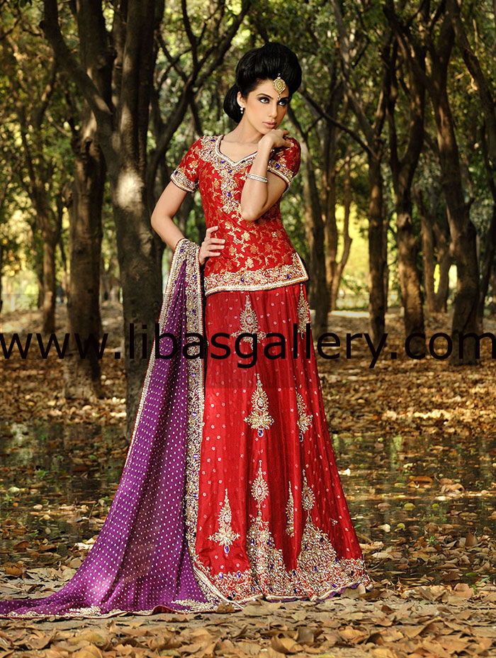 Red Carlton Bridal Wear
