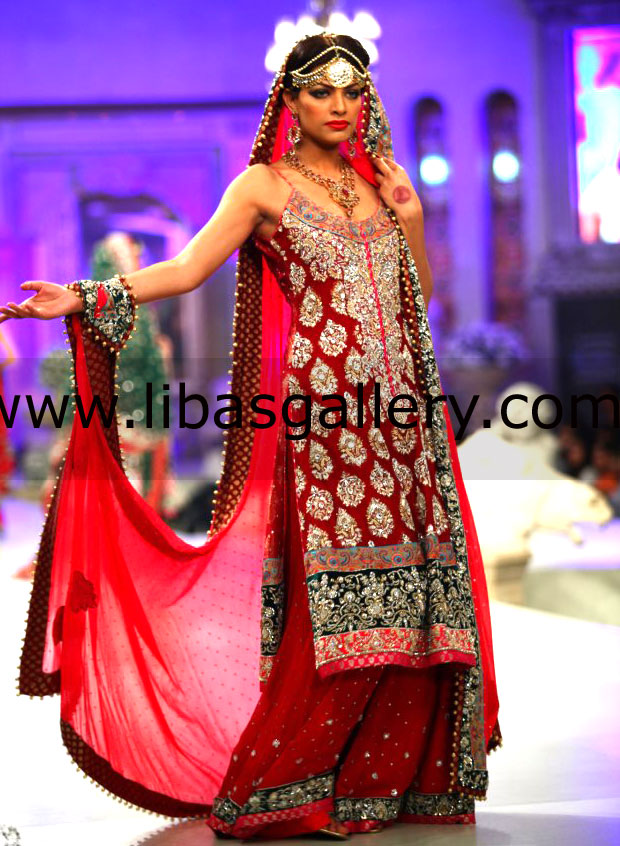 Deep Red Victor Bridal Wear 