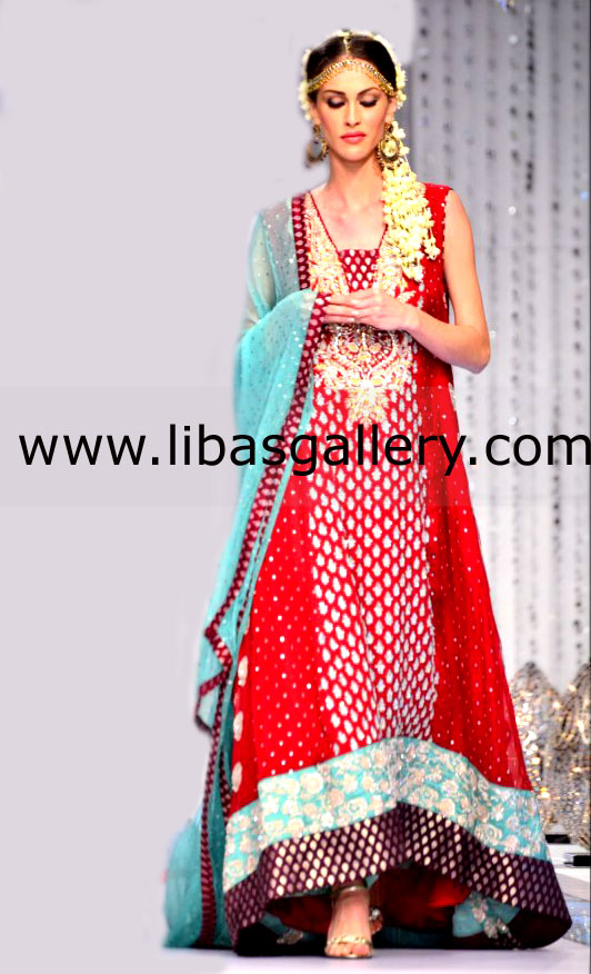 Red Harelquin Bridal Wear