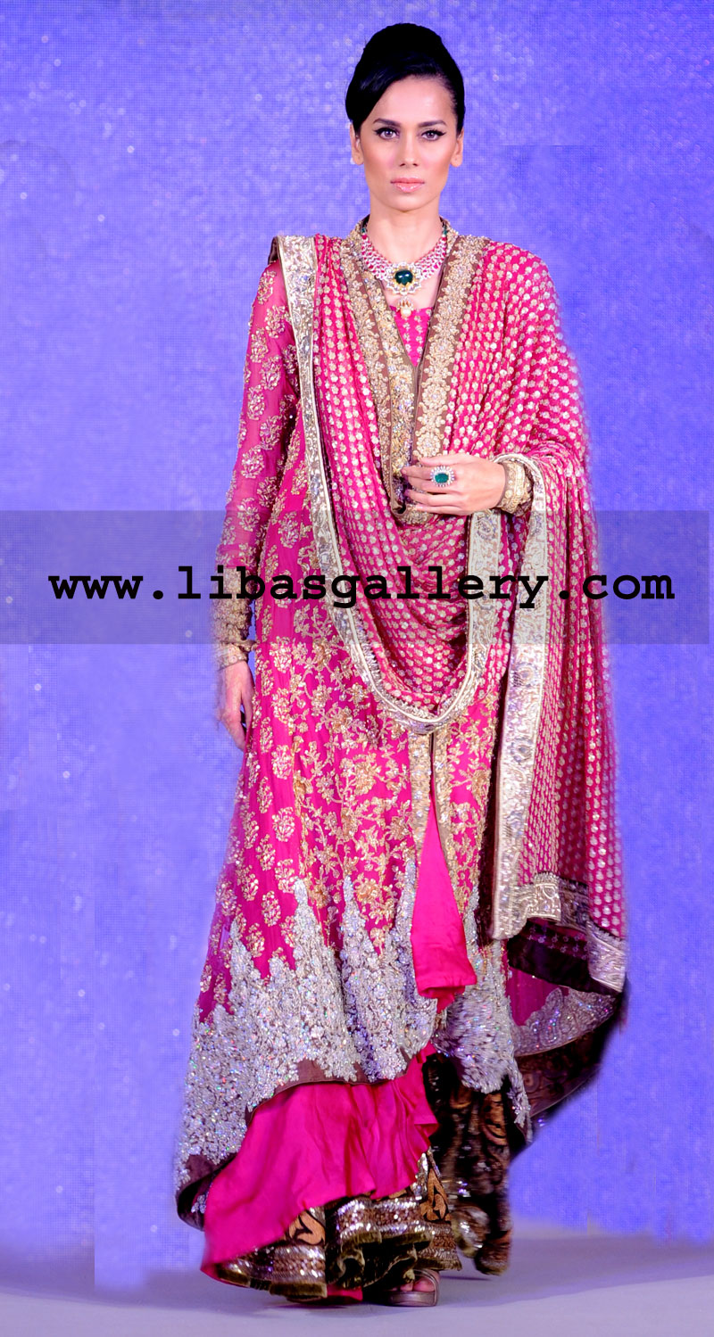 Hot Pink Viktoria Bridal Wear