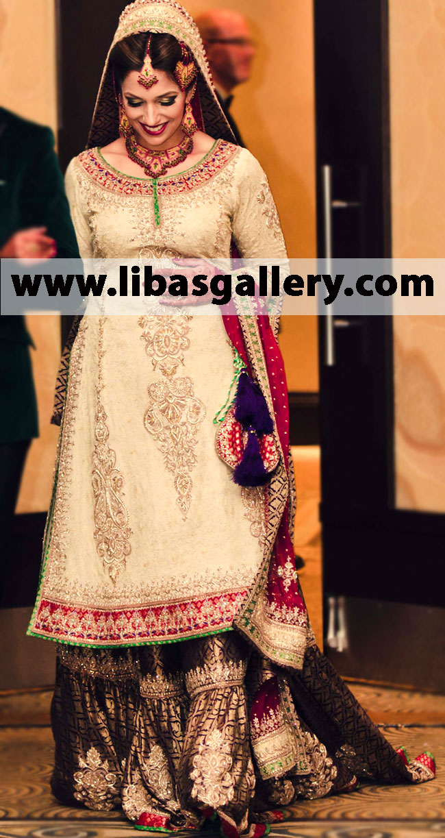 Cream Casio Bridal Wear