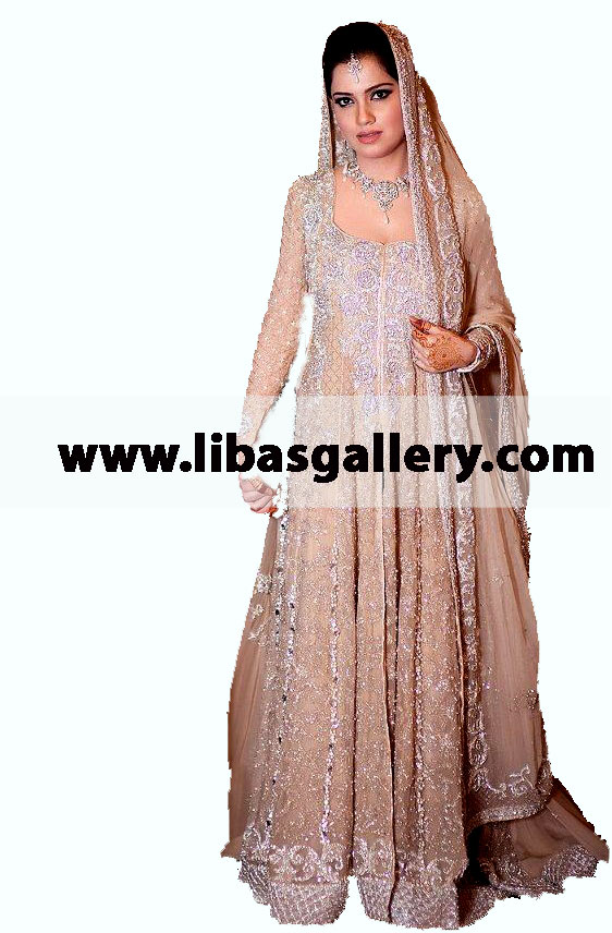 Peach Noriega Bridal Wear