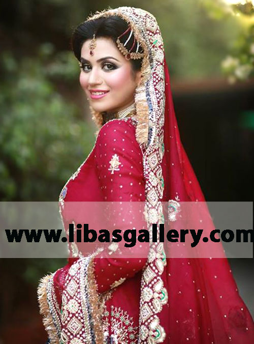 Burgundy Shiver Bridal Wear