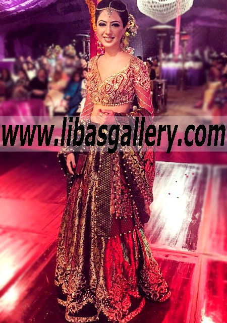 Red Lucida Bridal Wear