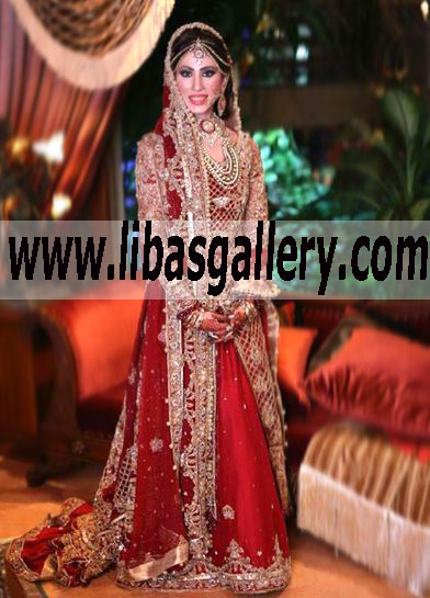 Bridal Wear By Designer TEENA by Hina Butt for Wedding and Special Events