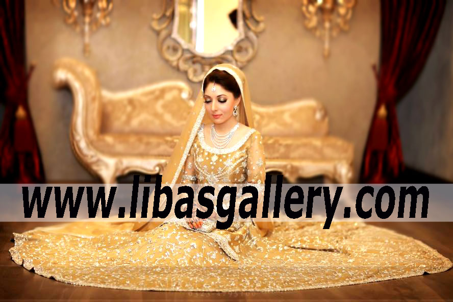 Bridal Wear By Designer Bunto Kazmi 2015 New Design Customade Bridal Wedding Dress