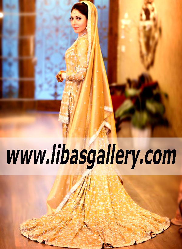 Shop Bunto Kazmi Pakistani Wedding Dresses 2015 Bunto Kazmi Bridal Wear Anarkali Suits Bridal 