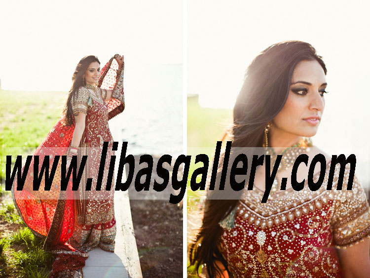 PRODIGIOUS Bridal Wear Lehenga Dress for Modern Bride
