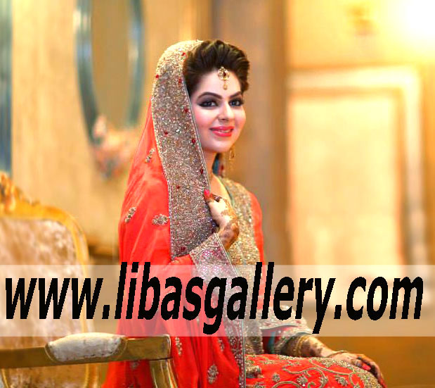 Beauteous Heavy Work Bridal Wear Lehenga for Wedding and Special Occasions
