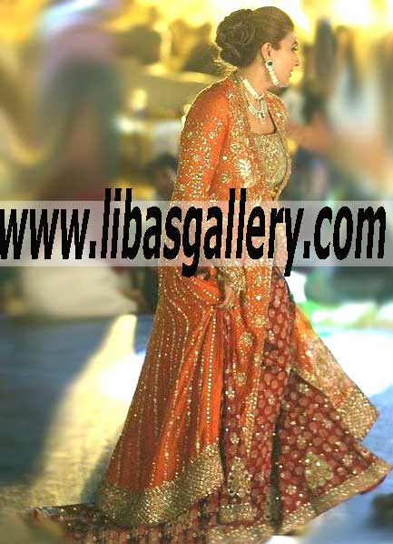 Marvelous Bunto Kazmi Sharara Outfit for Wedding and Special Events
