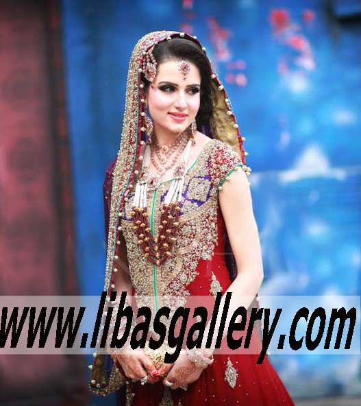 Dazzling South Asian Beautiful Bridal Sharara