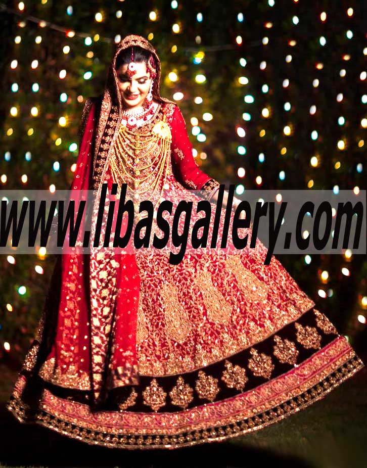 Pakistani Wedding Apparels with Beautiful Embellishments