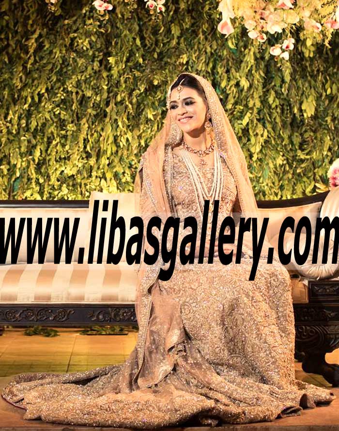 Grandiose Bridal Gown Outfits by Top Pakistani Designers Online
