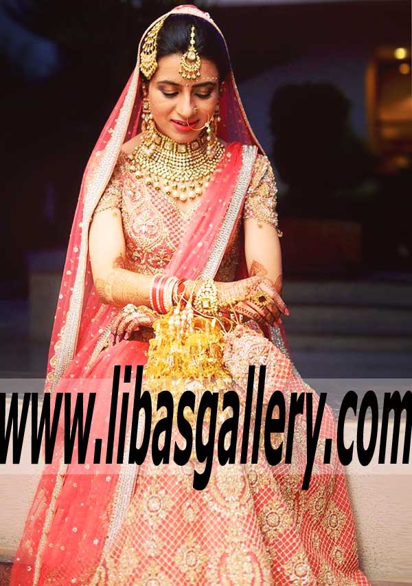 Indian Classy Wedding Dress for Reception and Rukhasati