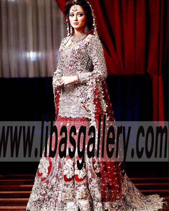 Outstanding Bridal Wear With gorgeous and lovely embellishments for Wedding and Special Occasions