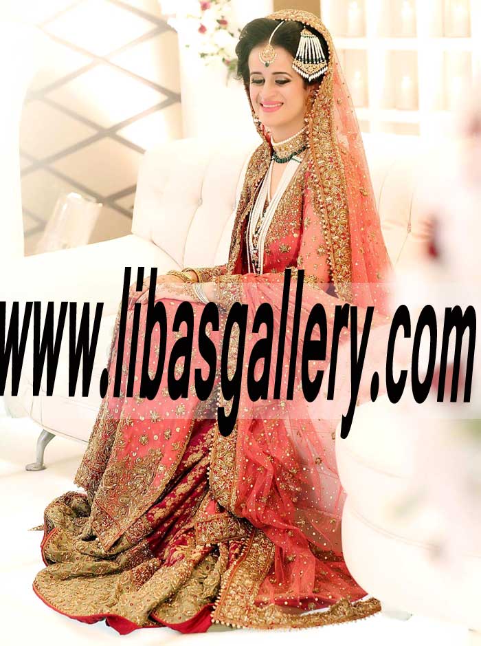 Superlative Bridal Farshi Lehenga Dress for Wedding and Special Events