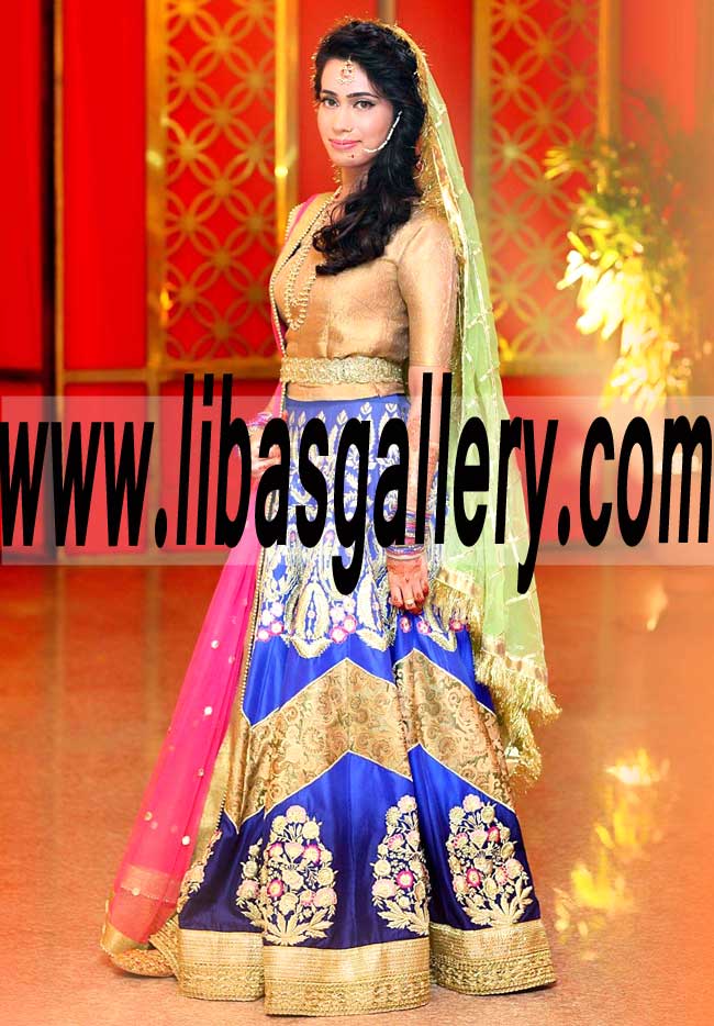 New Mehendi Lehenga styles real brides are rocking! | Indian wedding gowns,  Wedding dresses for girls, Rajasthani bride
