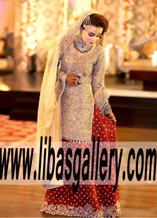 Angelic Bridal Wear with Attractive Lehenga for Wedding and Special Occasions
