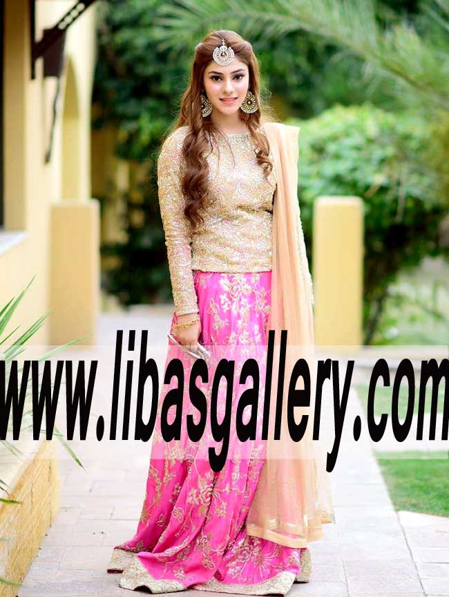 Enthralling Bridal Lehenga Dress for Engagement and Special Occasions