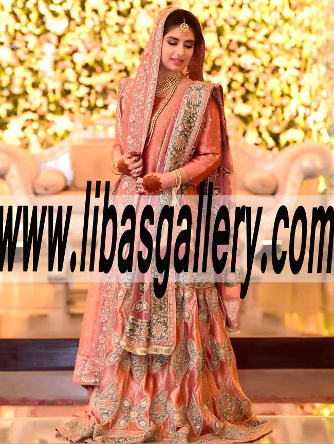 Amazing Pakistani Traditional Bridal Wear for Wedding and Special Events