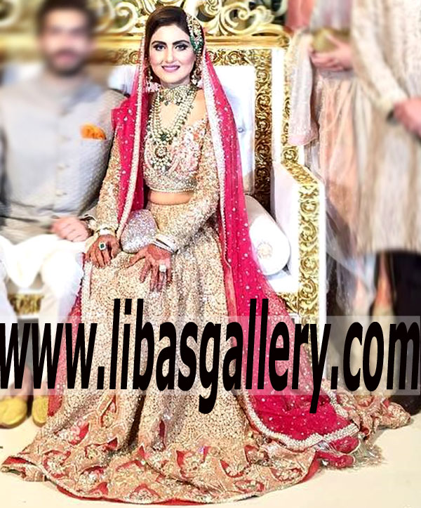 Miraculous Bridal Wear Traditional Wedding Lehenga Choli for Wedding