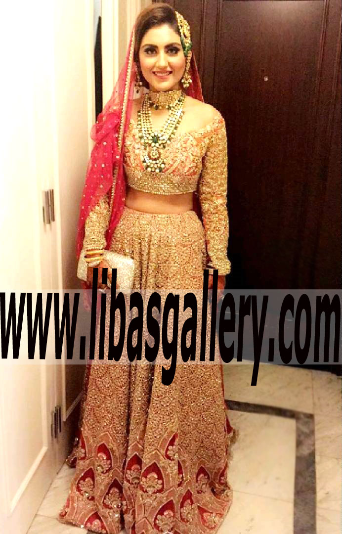 Miraculous Bridal Wear Traditional Wedding Lehenga Choli for Wedding