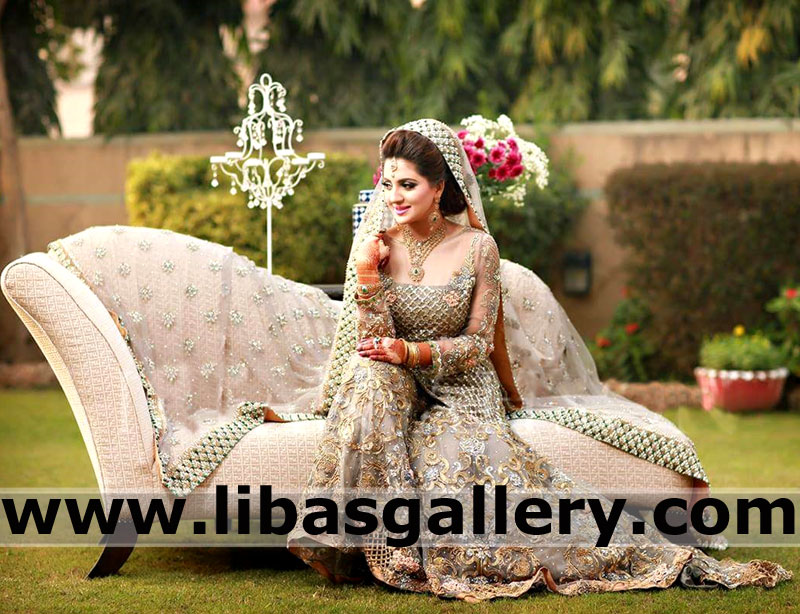 Attractive Bridal Dress with Beautiful and Gorgeous Embellishments Lehenga for Big Day