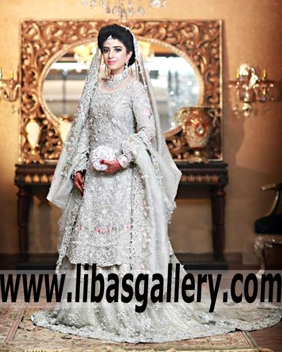 Exquisite Embellished Bridal Wear for Valima and Reception