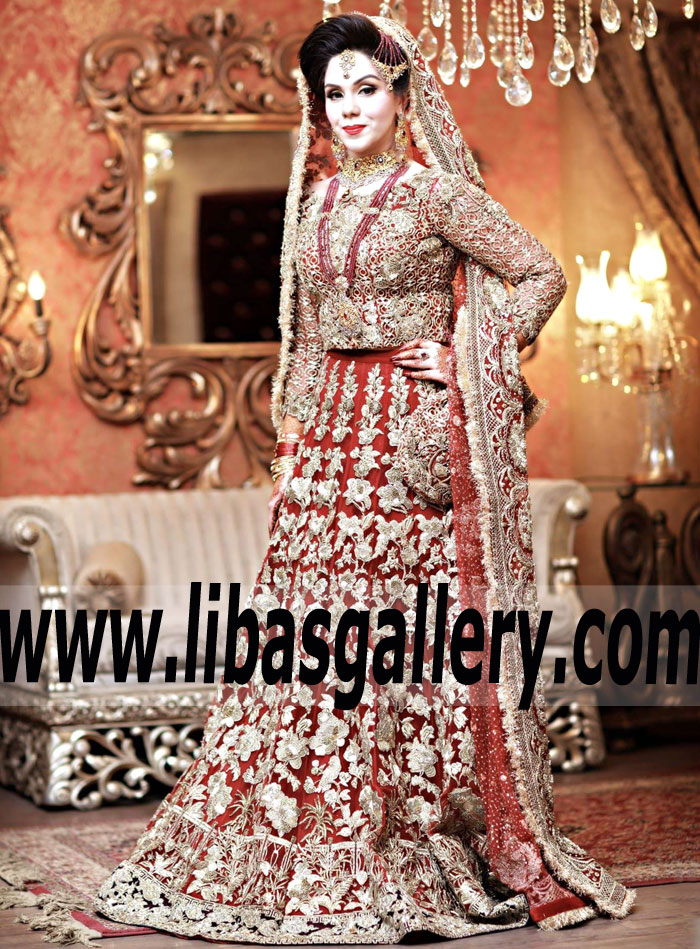 Unabashedly Romantic Luxurious Bridal Dress