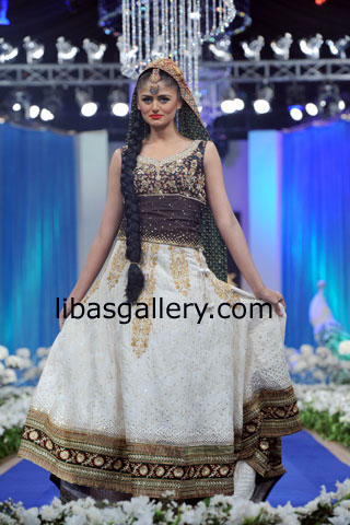 Off white Pandora anarkali