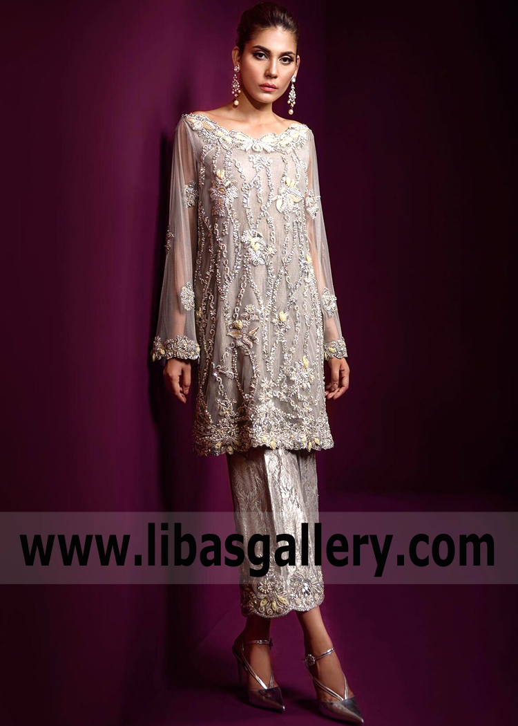 Dove Grey Lamballe Boxy Silhouette