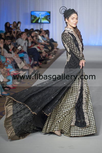 Black Frascha Party Wear Dresses 