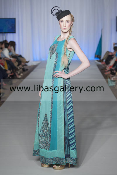 Pale Robin Egg Blue Parker Party Wear Dresses 
