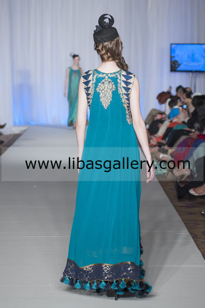 Electric blue Berlin Party Wear Dresses