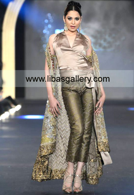 Coffee Dijon Party Wear Dress