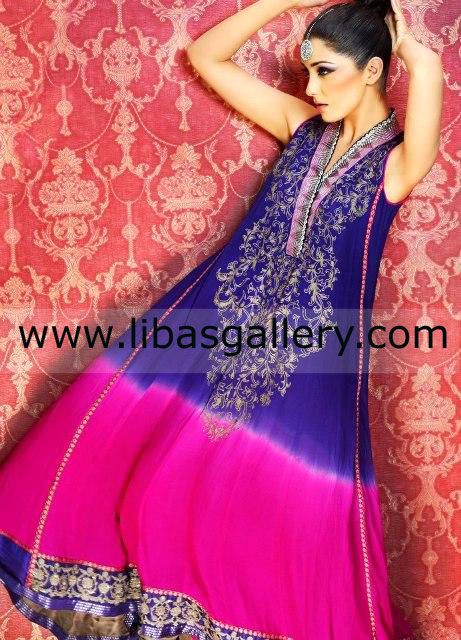 Fuchsia  Quebec Party Dress