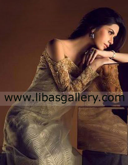 Light Gold Orianna Party Dress