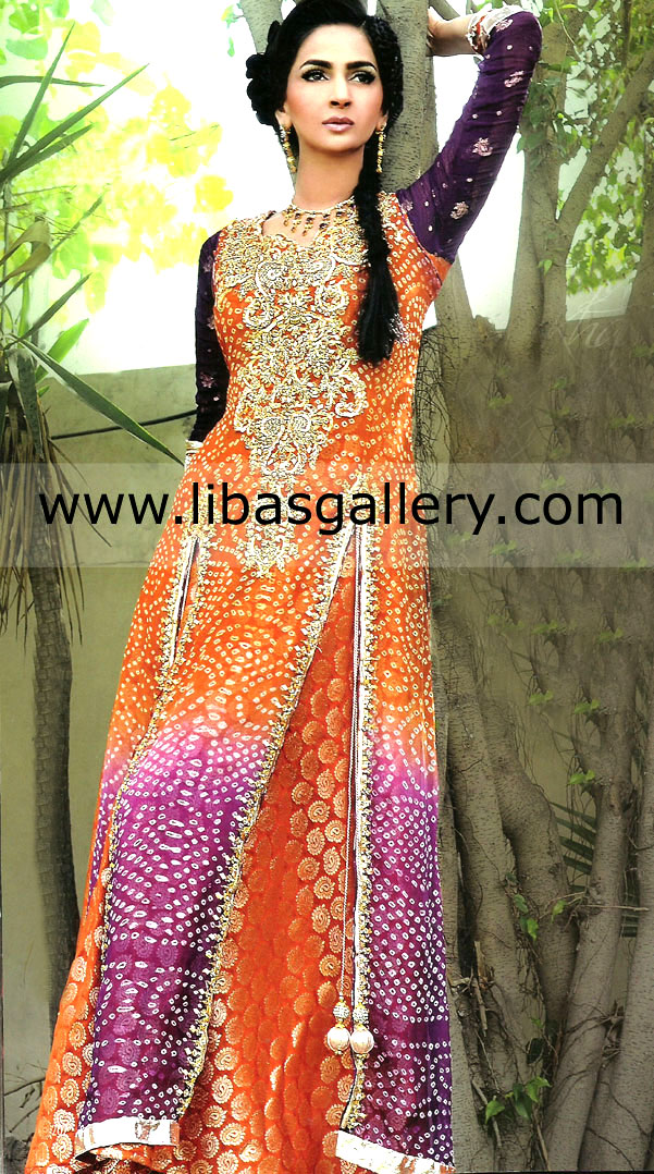 Orange Nube Party Dress
