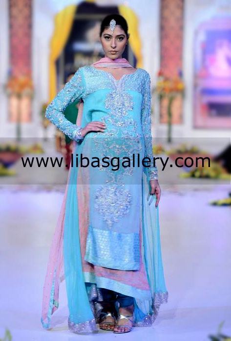 Powder Blue Steyne Party Dress