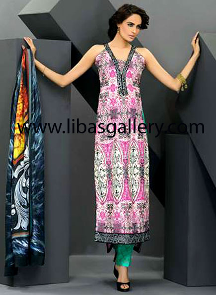 Party Wear Dress Eid 6JUL E