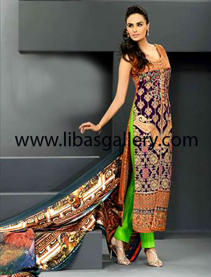 Party Wear Dress Eid 6JUL F