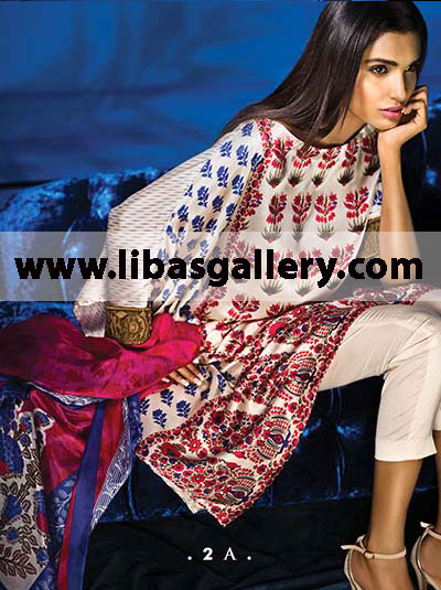 Sana Safinaz Silk Collection 2014 High-Fashion Party Wear for all Formal Events