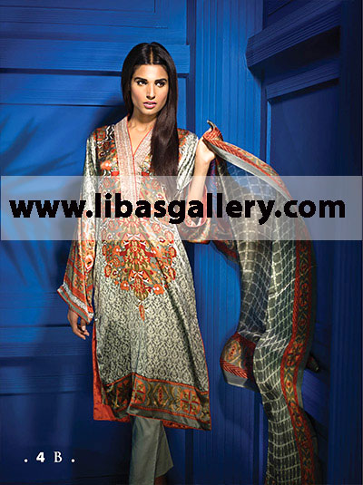Sana Safinaz Silk Collection 2014 Gorgeous Bridesmaid or Wedding Parties Dresses