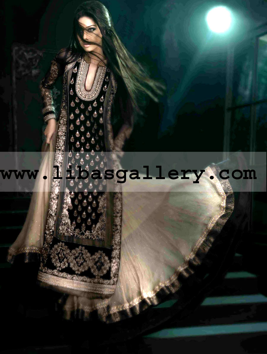 Stunning Party Dress with Delicate and Rich Embellishments 