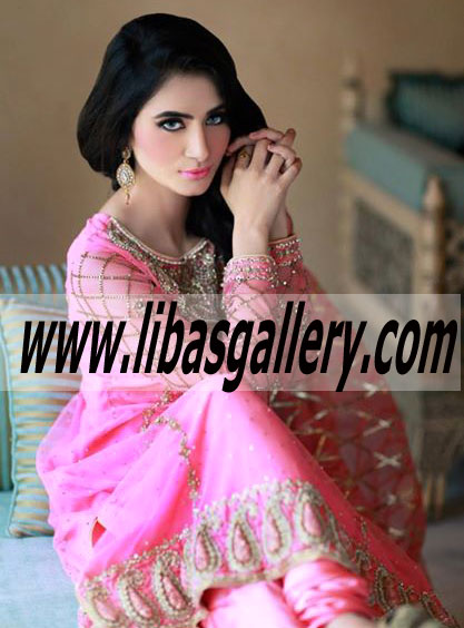 Pakistani party dresses for bridesmaid 2