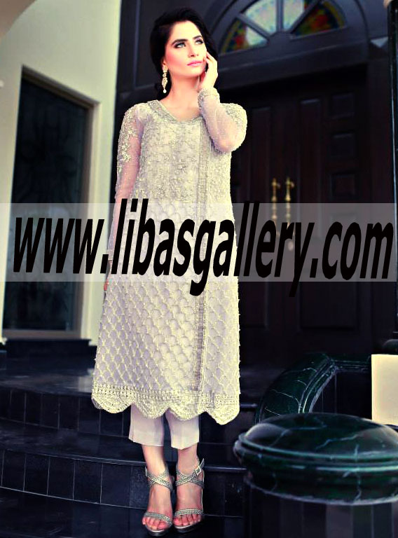 Pakistani party dresses for bridesmaid 3