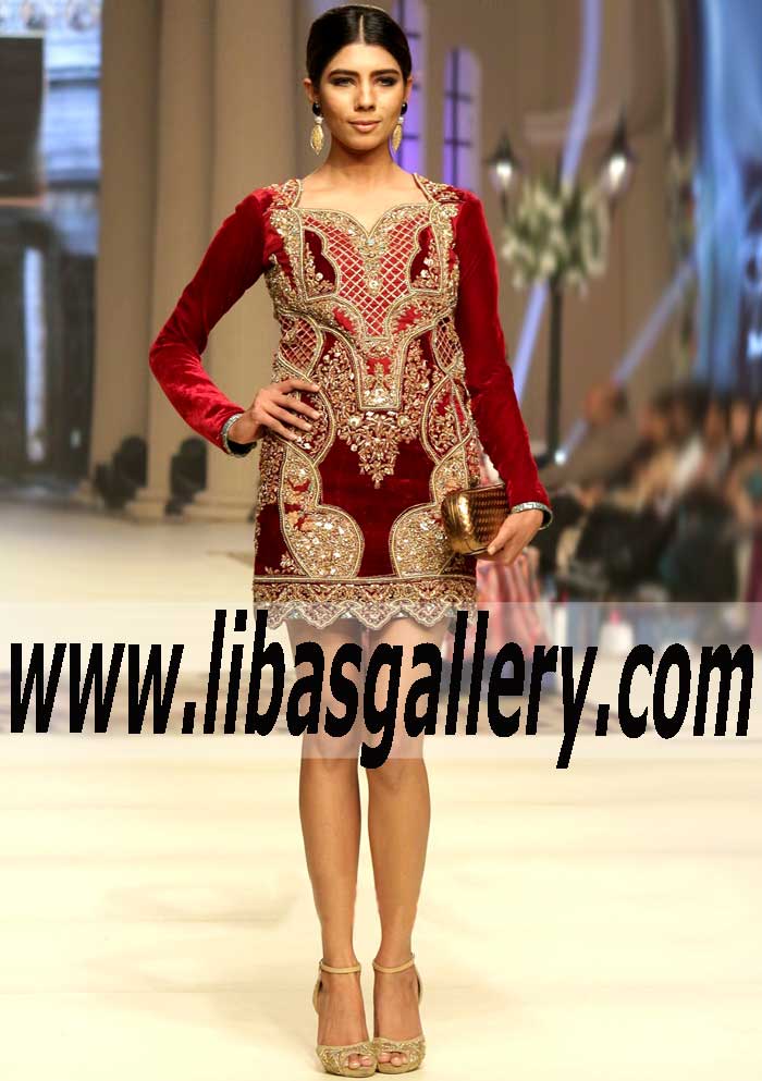 Marvelous  Party Wear Dress with Georgeous Cigarette Pants OR Cropped Trouser are the best for you
