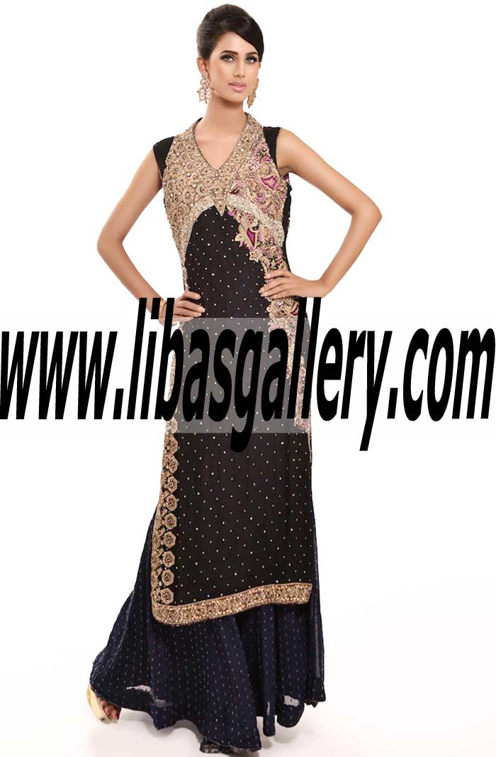 Dazzeling V A line Chiffon Knee Length Party Dress for Evening and Formal Events