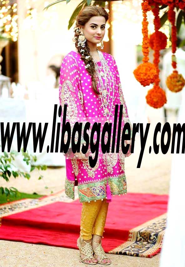 Voguish Designer Party Outfit for Formal and Wedding Functions